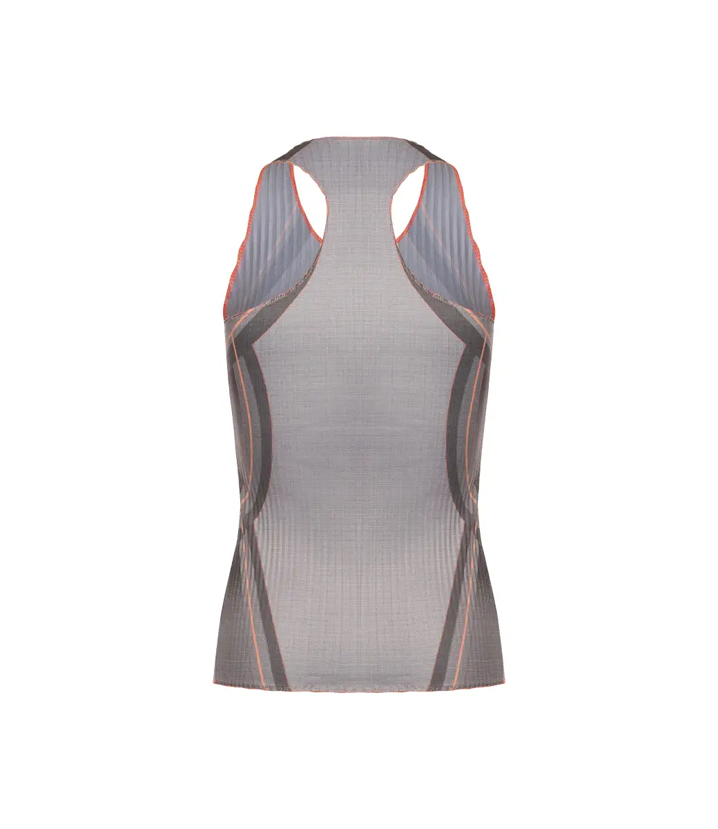 196048-025 | SCULPT PLEATED TANK | ASPHALT