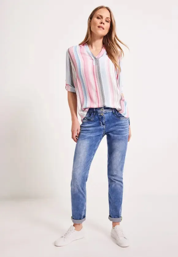 343972- Stripe Blouse - Cecil