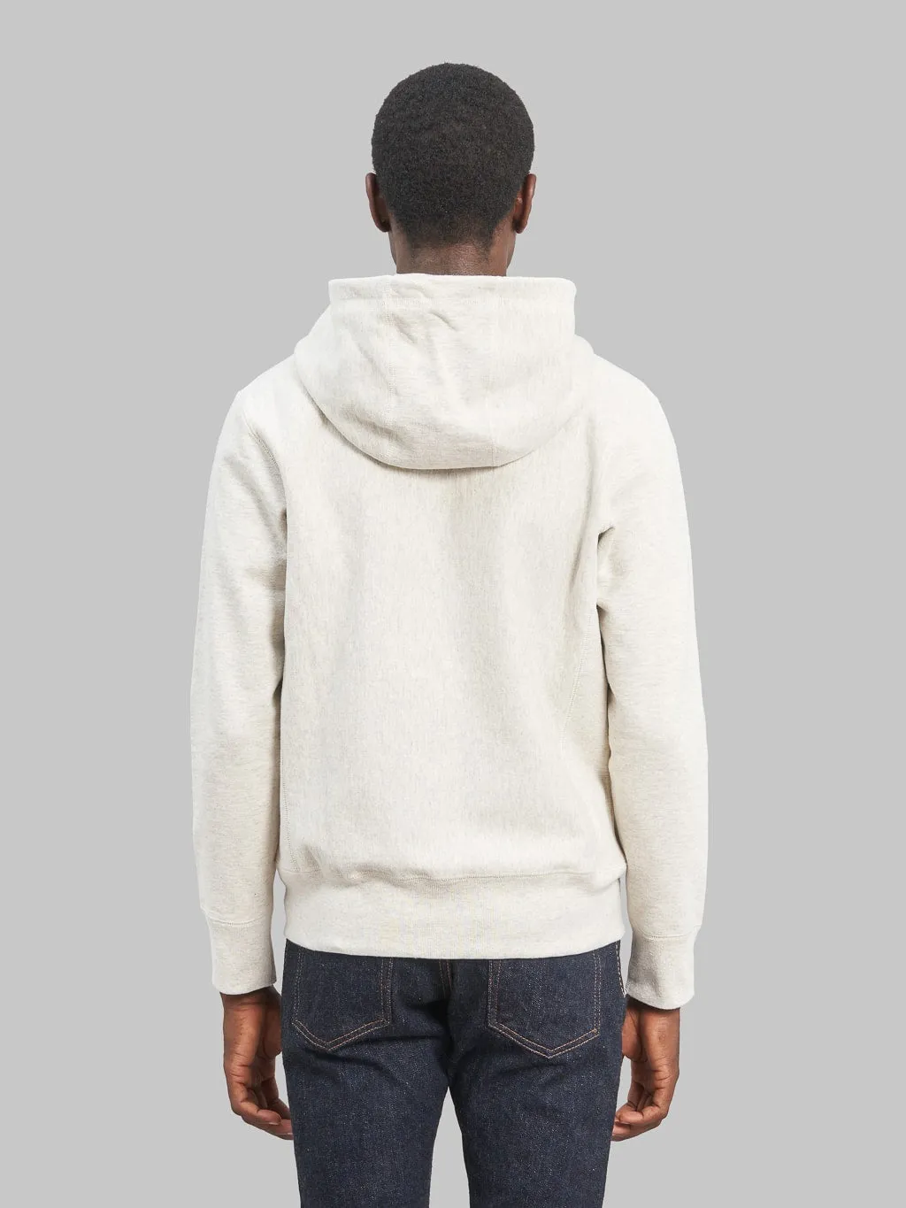 3sixteen Heavyweight Zip Hoody Oatmeal