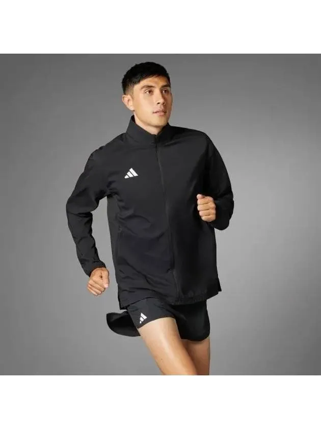 Adizero Essential Running Jacket Men s Black IT7585 687994