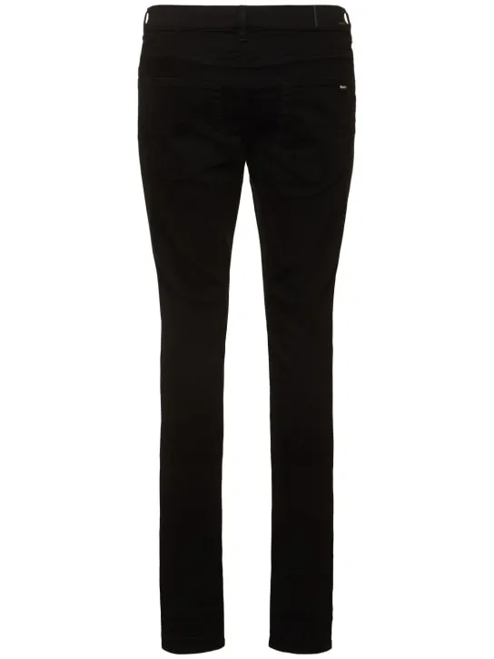 Amiri   15cm Stack cotton denim jeans 