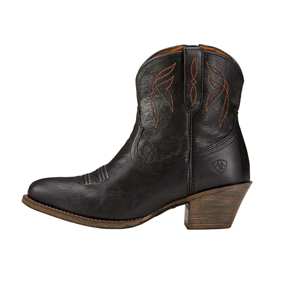 Ariat Womens Darlin Western Boots In Old Black - Shop Now