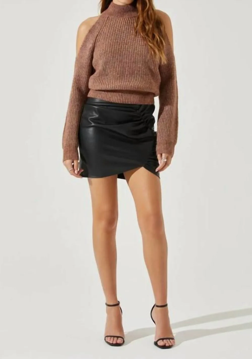 ASTR - Tori Cold Shoulder Sweater