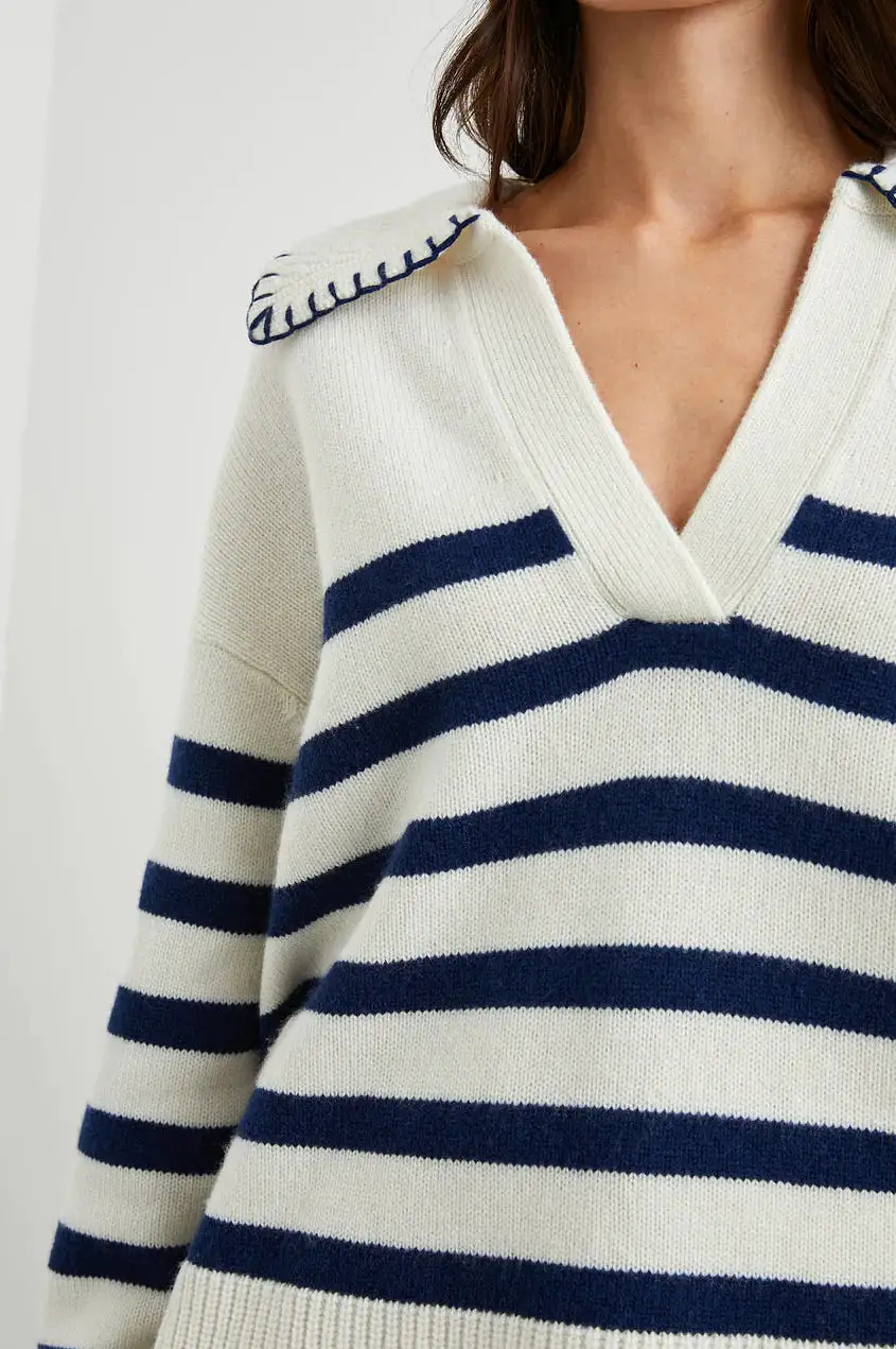 Athena Striped Sweater