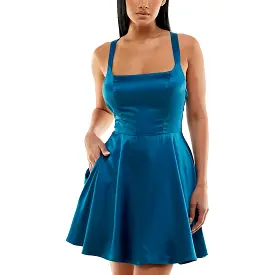 B. Darlin Womens Juniors Semi-Formal Mini Cocktail And Party Dress