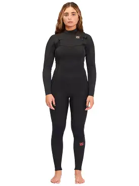 Billabong Ladies 4/3mm Synergy Chest Zip Fullsuit