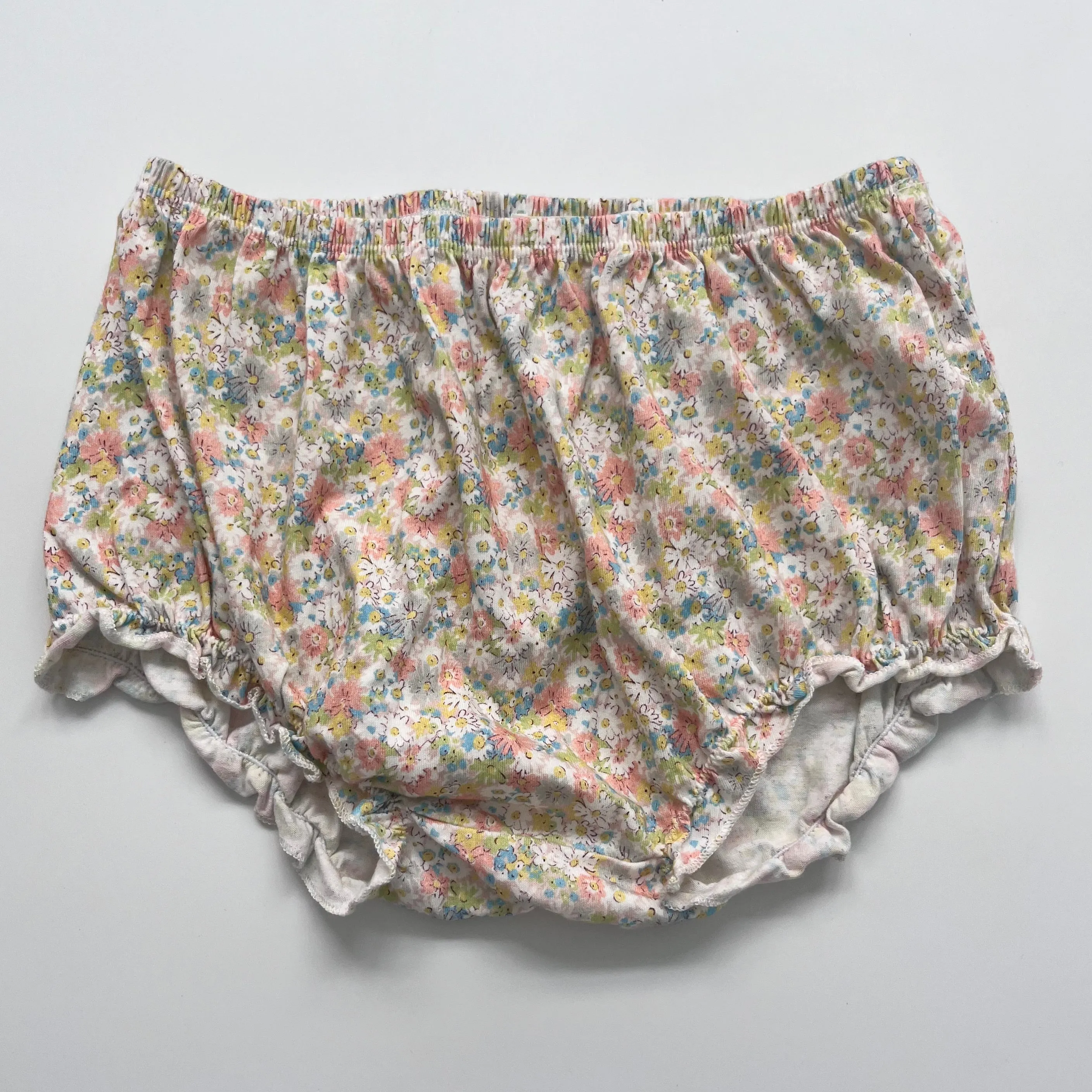 Bonpoint Apricot Toned Jersey Liberty Print Set: 3 Years