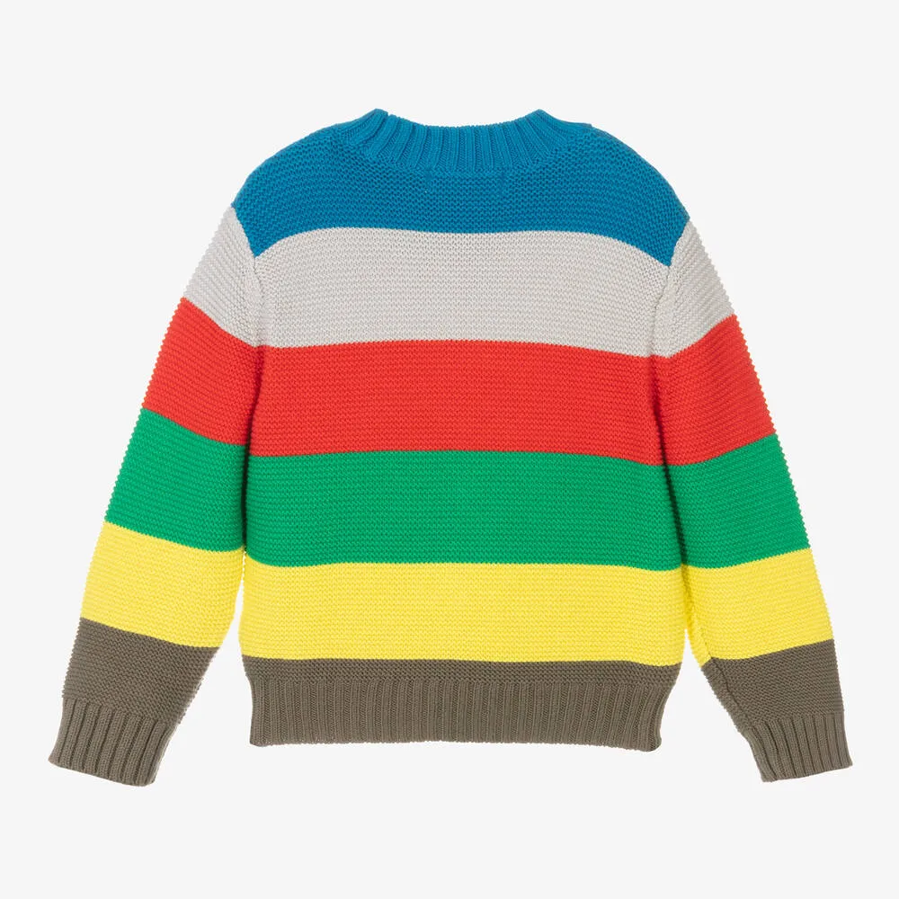 Boys Striped Knitted Sweater