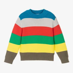 Boys Striped Knitted Sweater