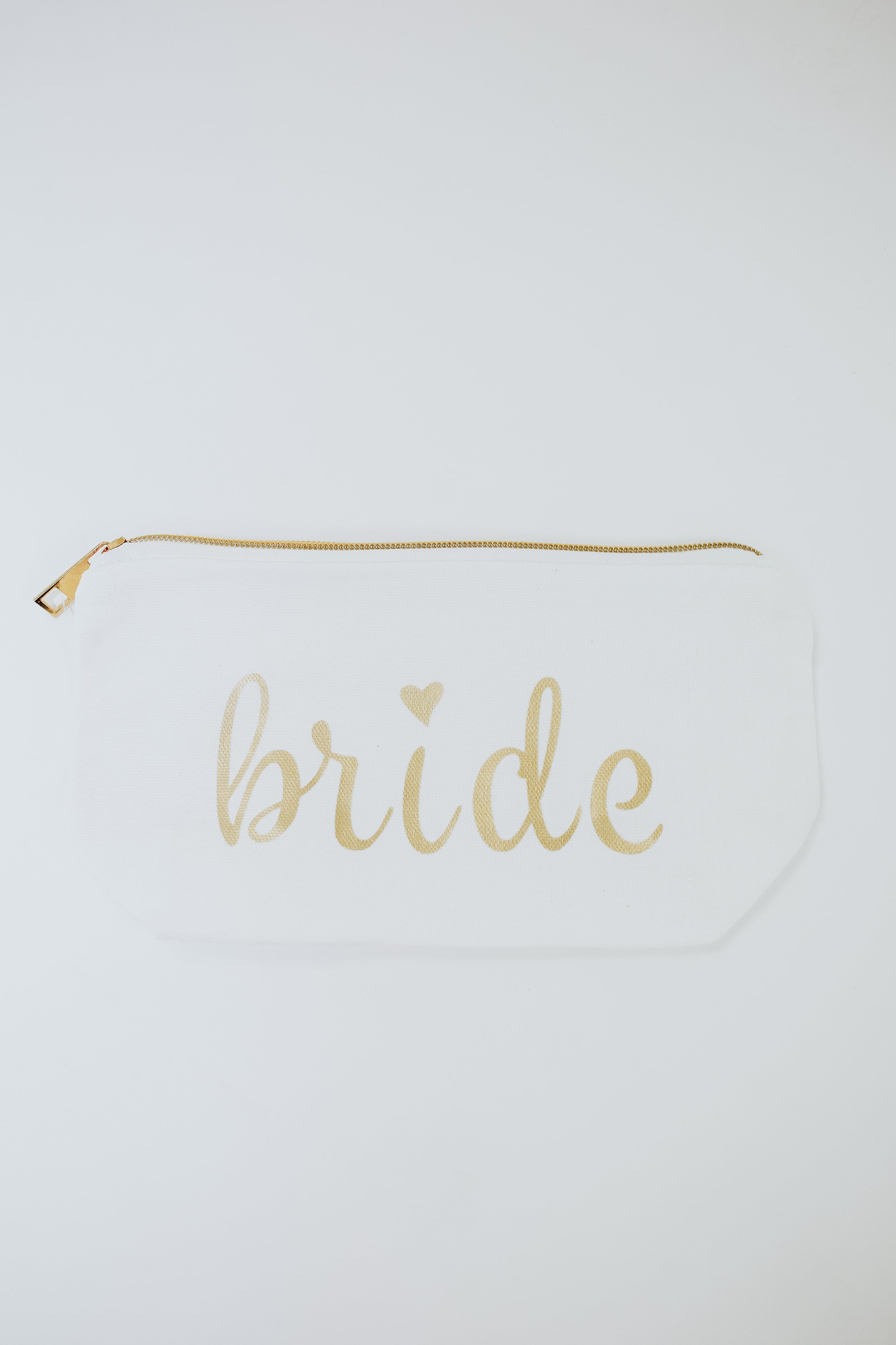 Bride White Makeup Bag