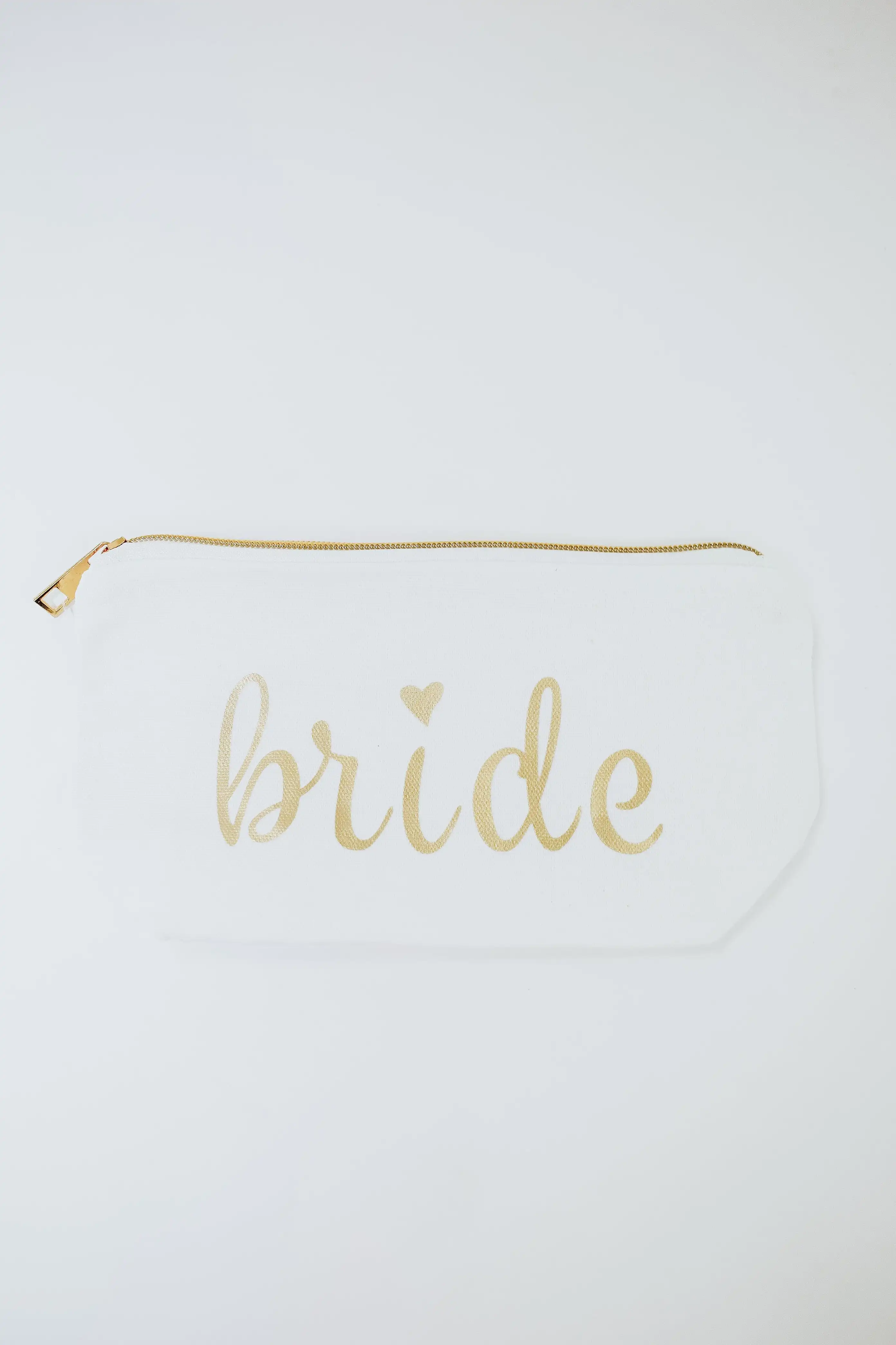 Bride White Makeup Bag