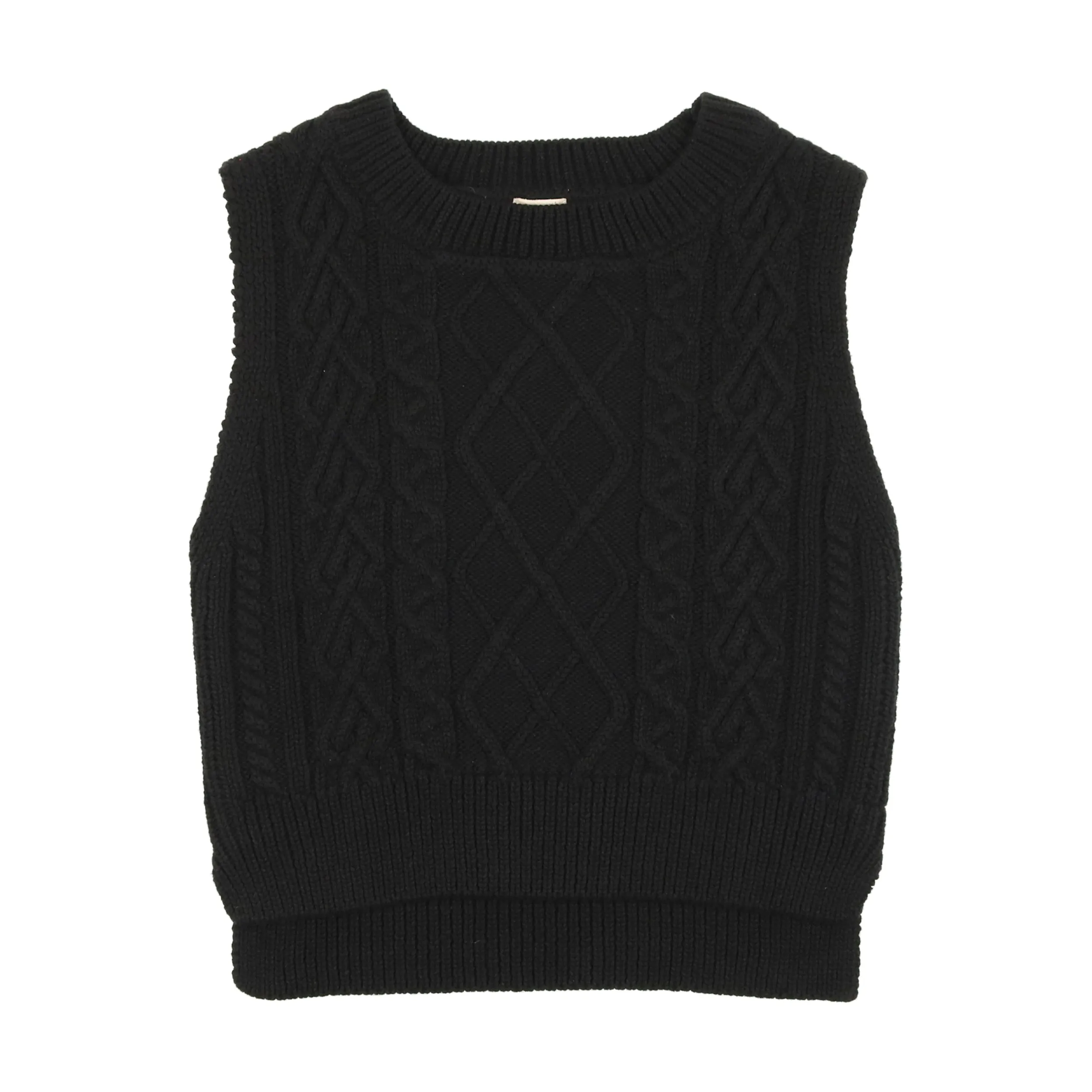 Cable Knit Vest