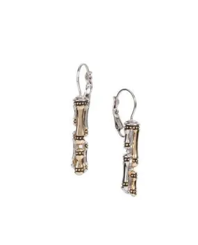 Canias Collection Straight French Wire Earrings by John Medeiros