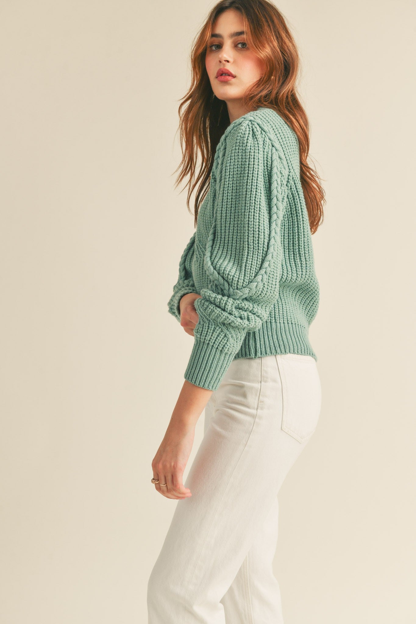 Cold Shoulder Sweater