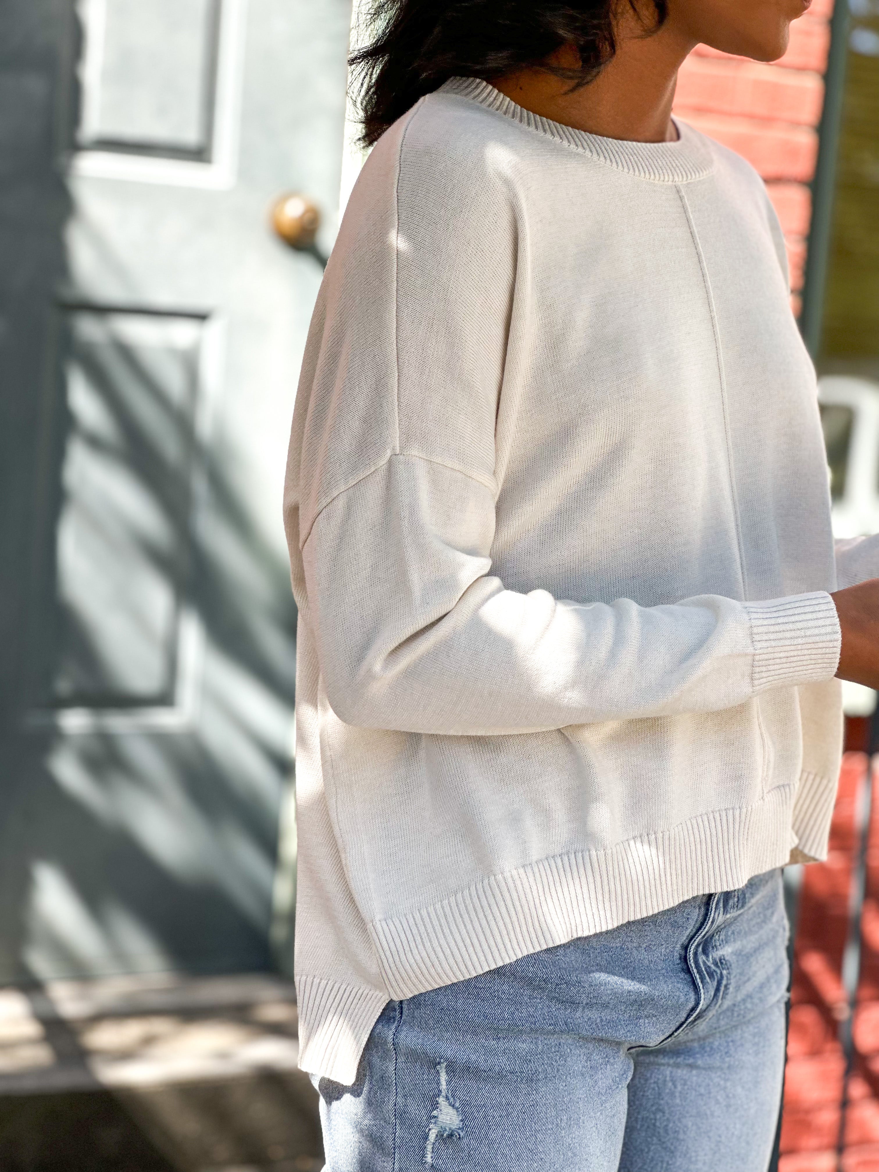 Core Extended Shoulder Sweater