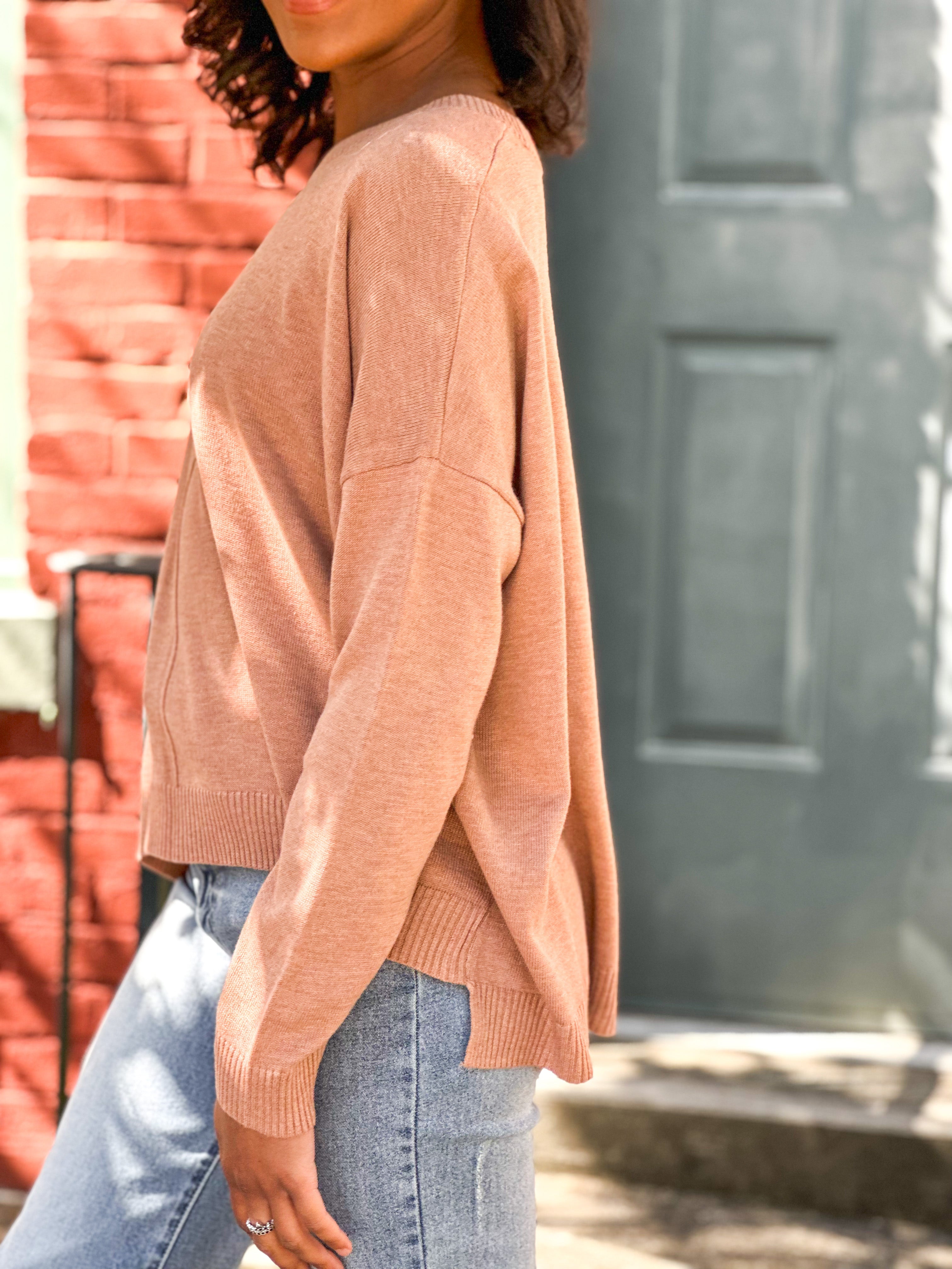 Core Extended Shoulder Sweater