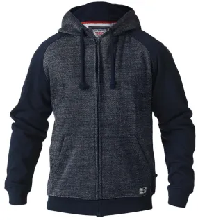 D555 Cristiano Raglan Sleeve Hoody - Blue