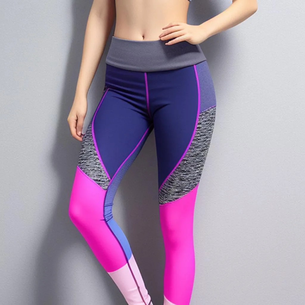 Experience the Beauty of Diversity with Our Multicolored Leggings for Women.