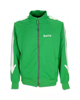 Felpa Full Zip Uomo Disclaimer Verde