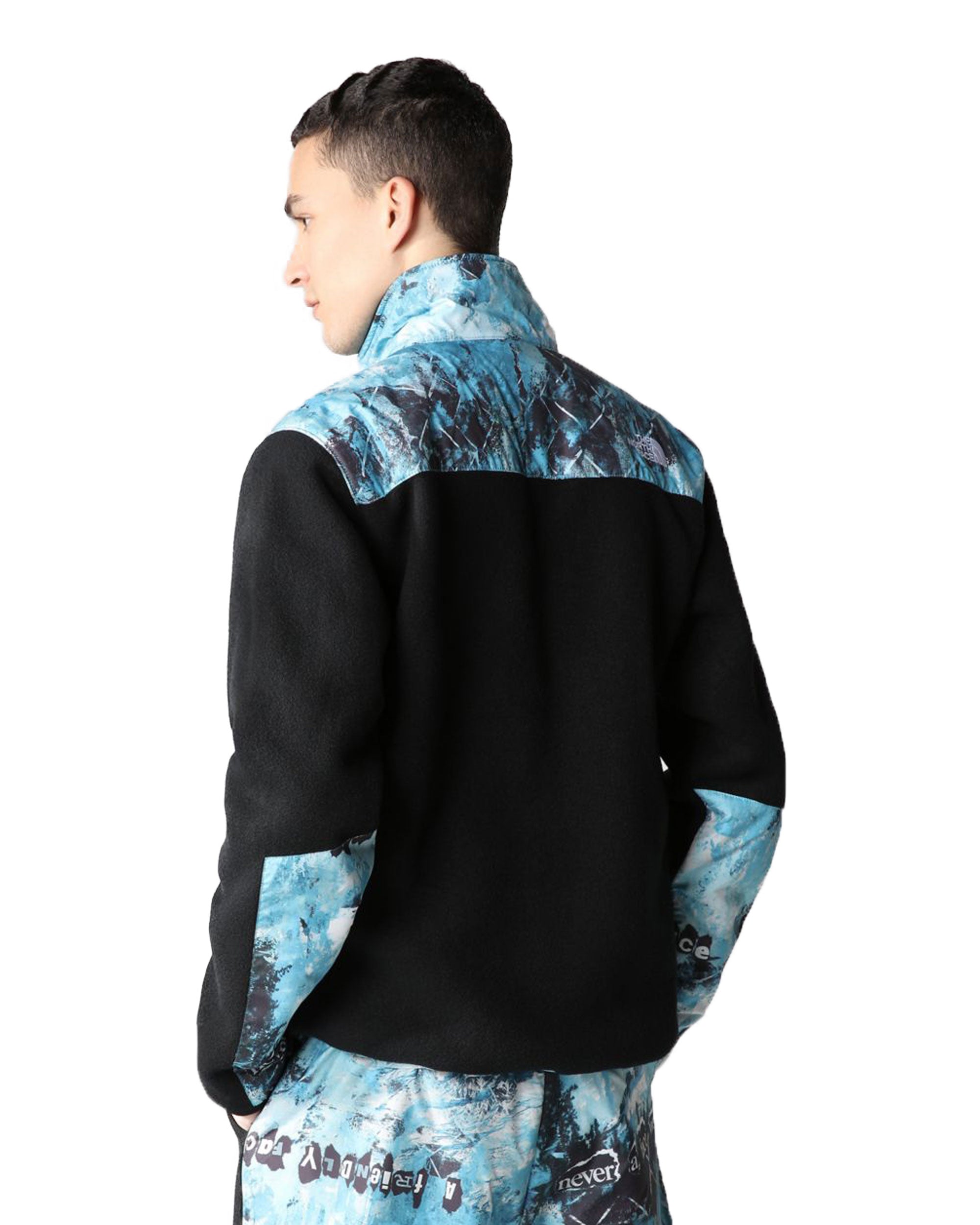 Felpa Uomo The North Face Printed Denali Jacket Fantasia