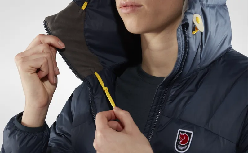 Fjallraven Womens Exped Pack Down Hoody Navy