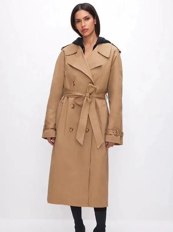 GOOD AMERICAN CLASSIC TRENCH COAT