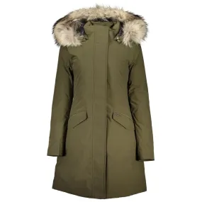 Green Cotton Jackets & Coat