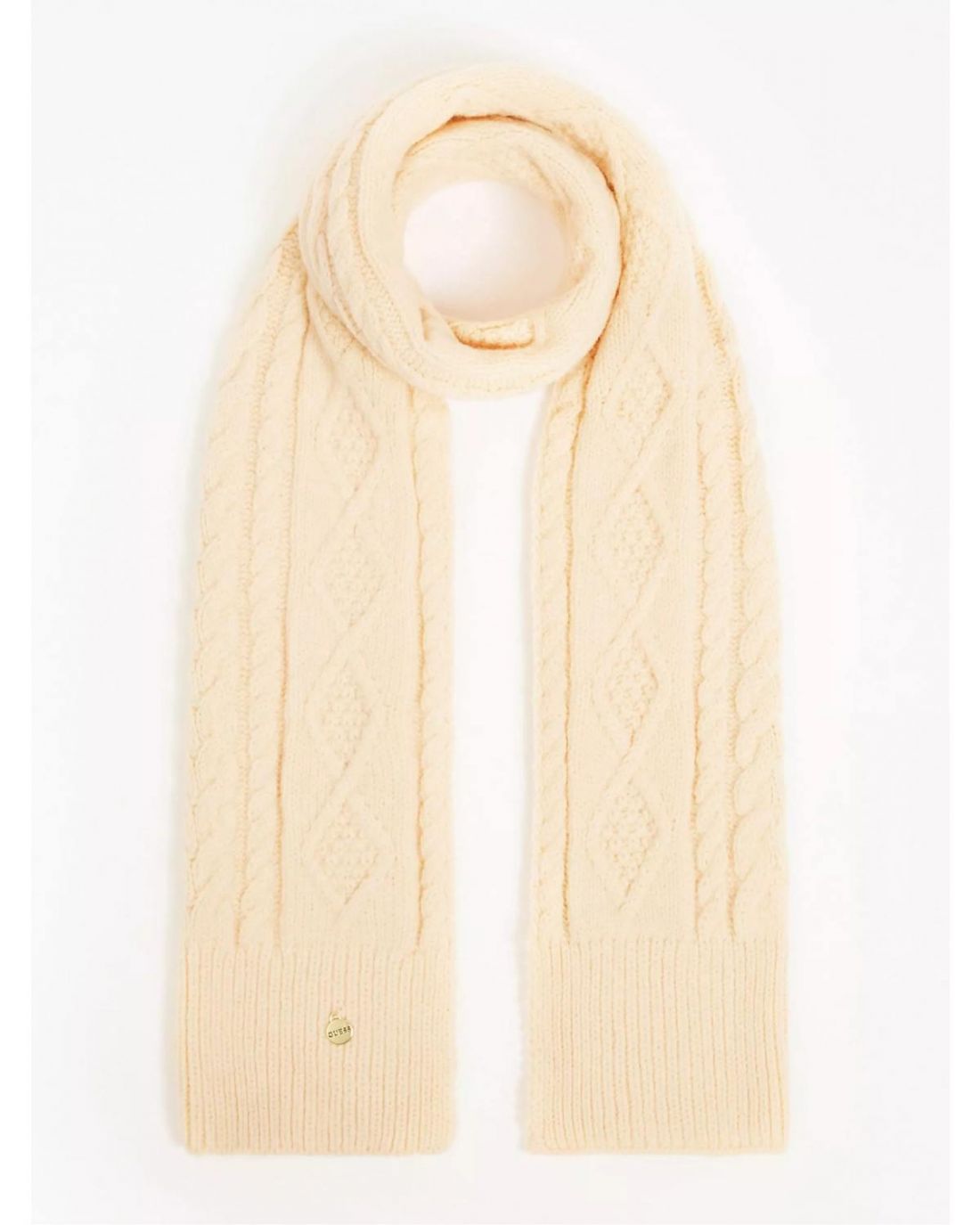 GUESS CABLE KNIT SCARF AW9073WOL03 + COLOURS