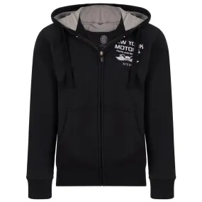 Kam New York Motor Hoody - Black