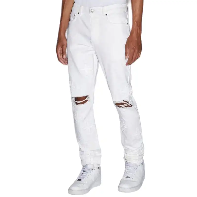 Ksubi Chitch Arktik Kraftwerk Denim (White) MSP24DJ027