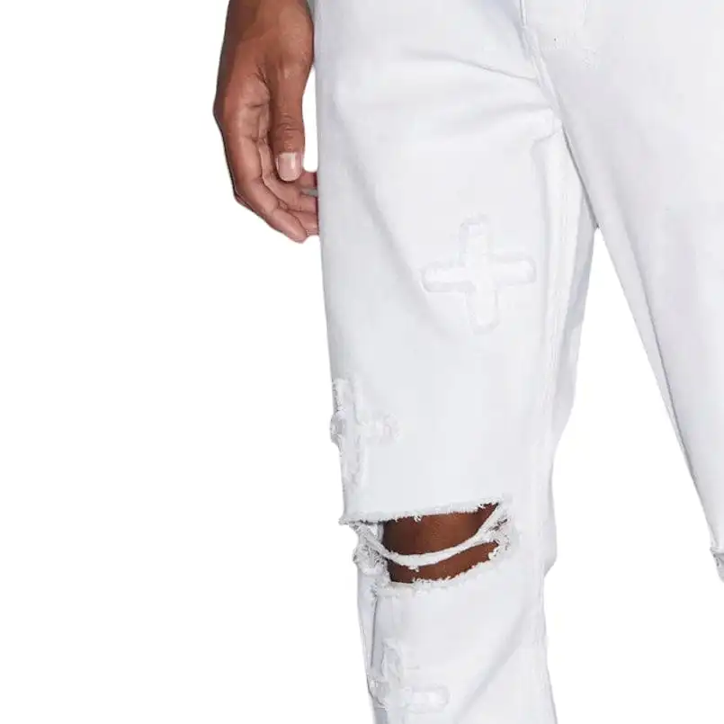 Ksubi Chitch Arktik Kraftwerk Denim (White) MSP24DJ027