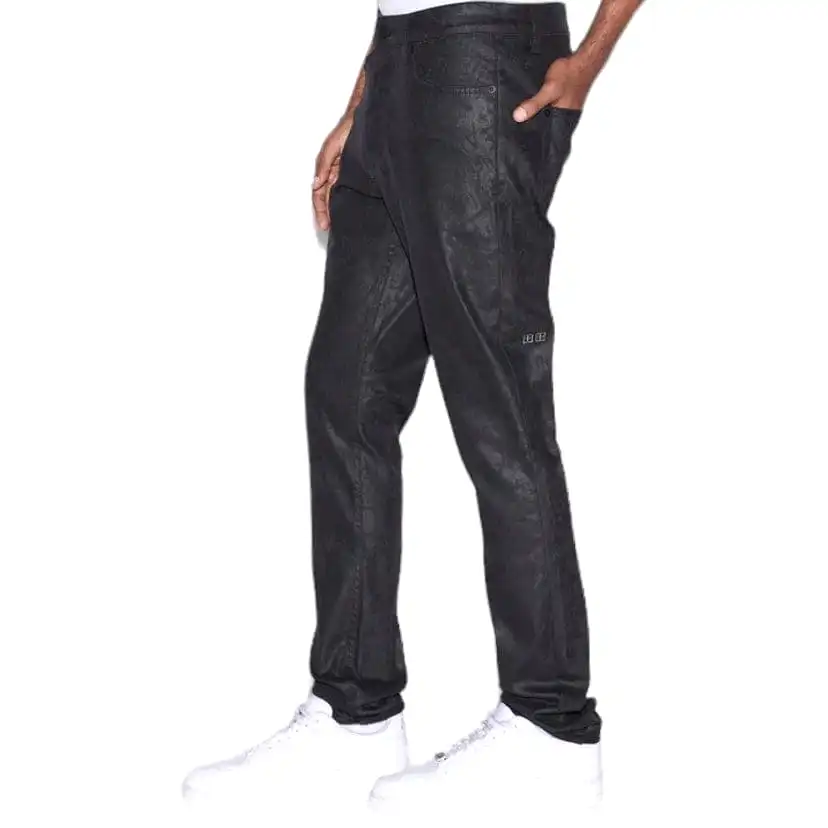 Ksubi Chitch Black Grease Denim (Black Waxed) MPS24DJ048