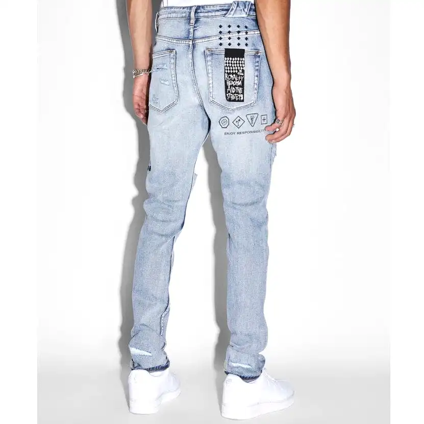 Ksubi Chitch Enjoy Trashed Jean (Light Acid Wash) MPF23DJ033