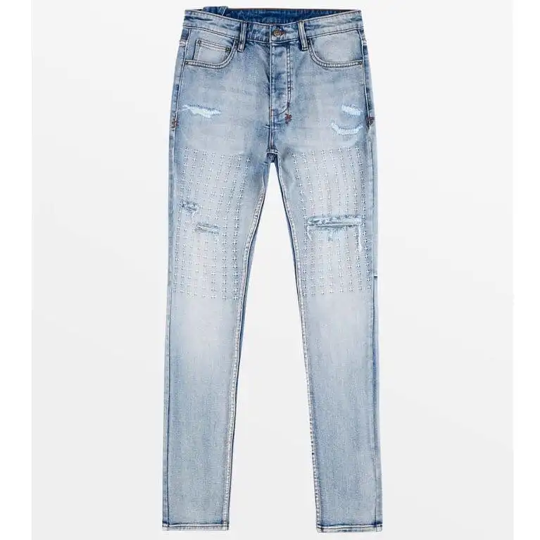 Ksubi Chitch Enjoy Trashed Jean (Light Acid Wash) MPF23DJ033