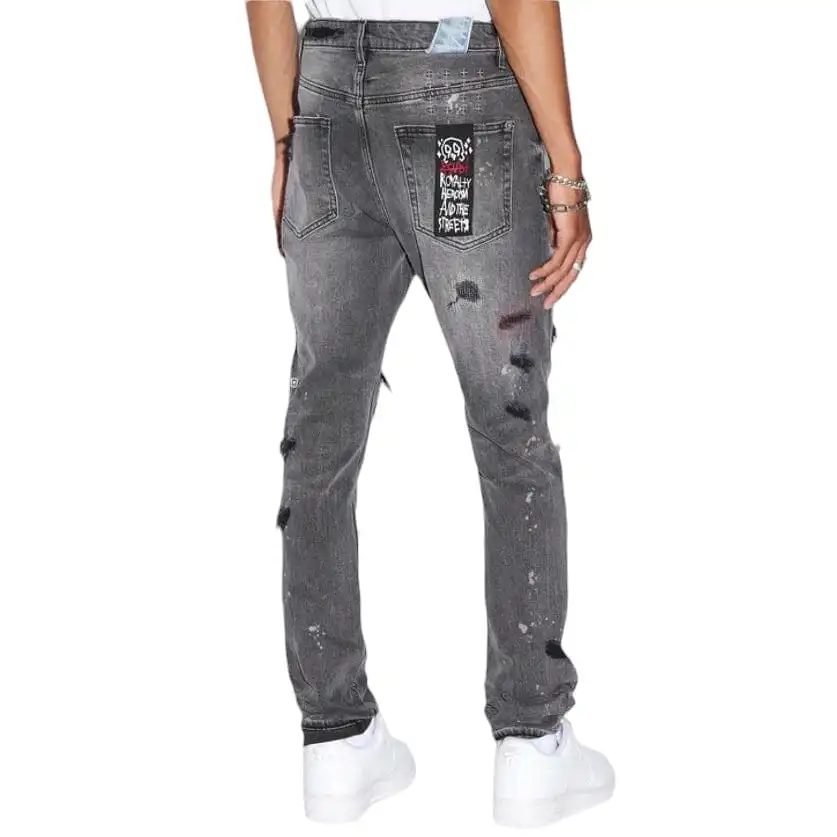 Ksubi Chitch Trashed Devil Denim (Faded Black) MJW23DJ003