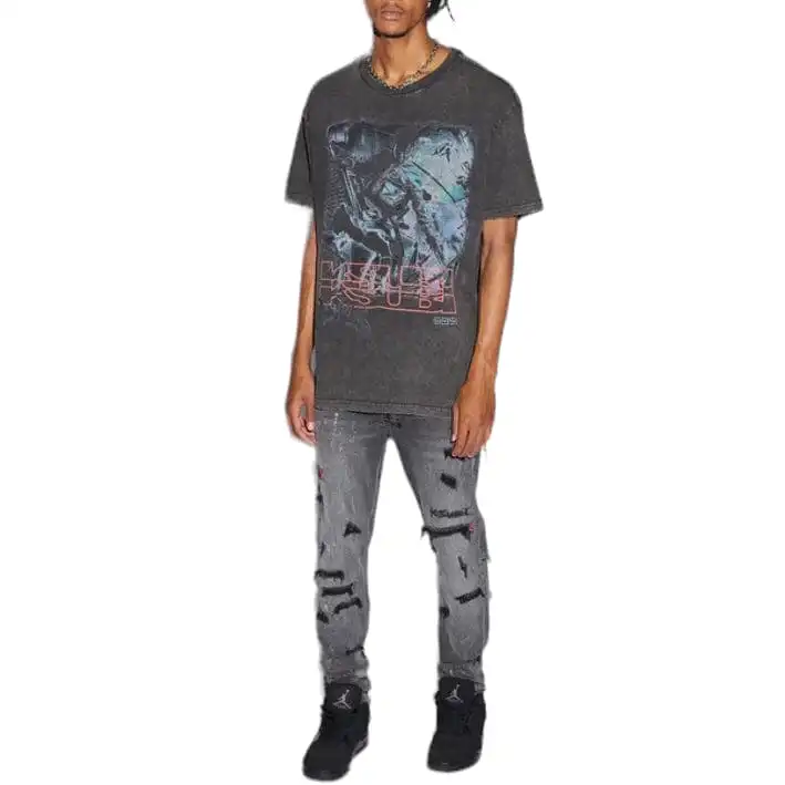 Ksubi Chitch Trashed Devil Denim (Faded Black) MJW23DJ003