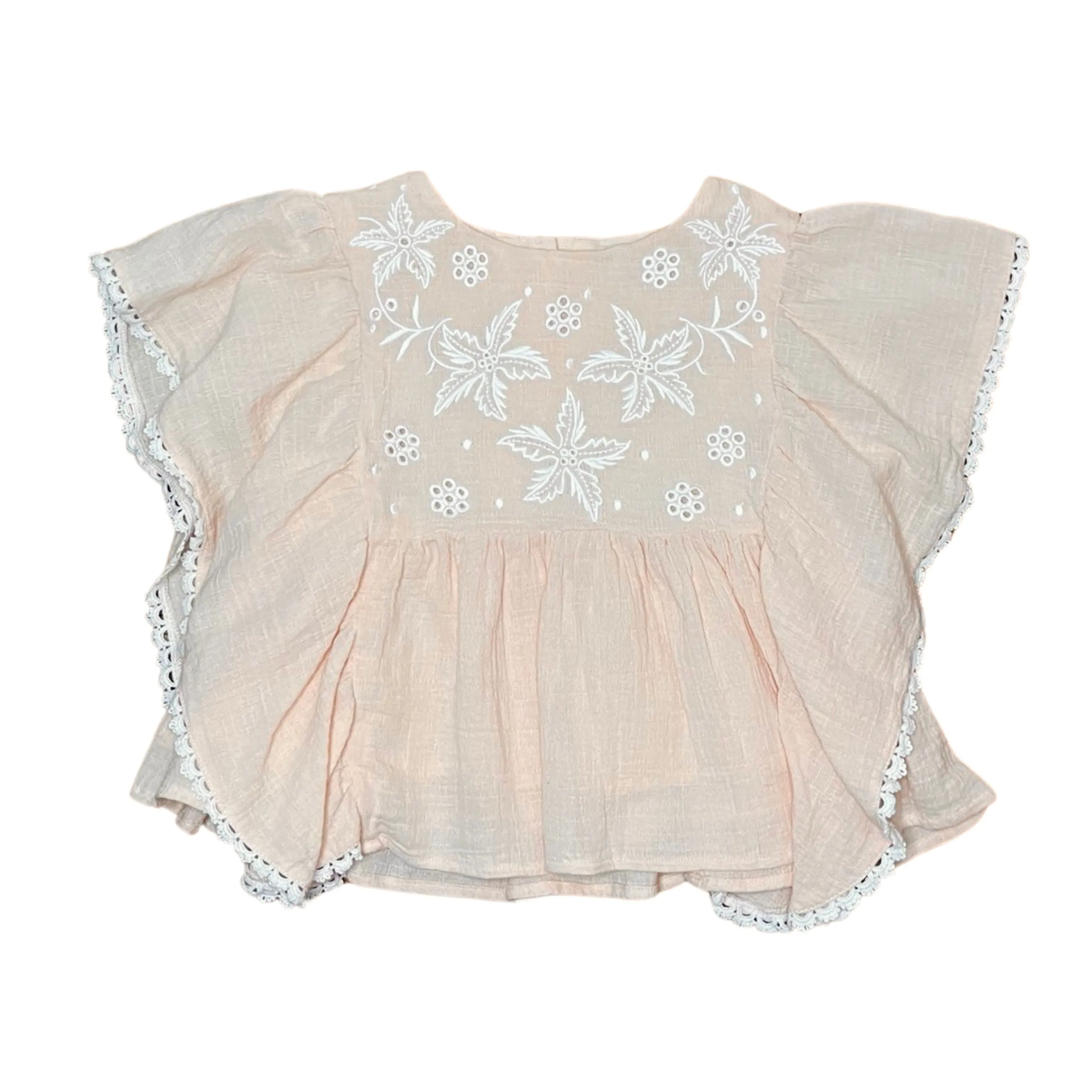 Louise Misha Peach Blouse