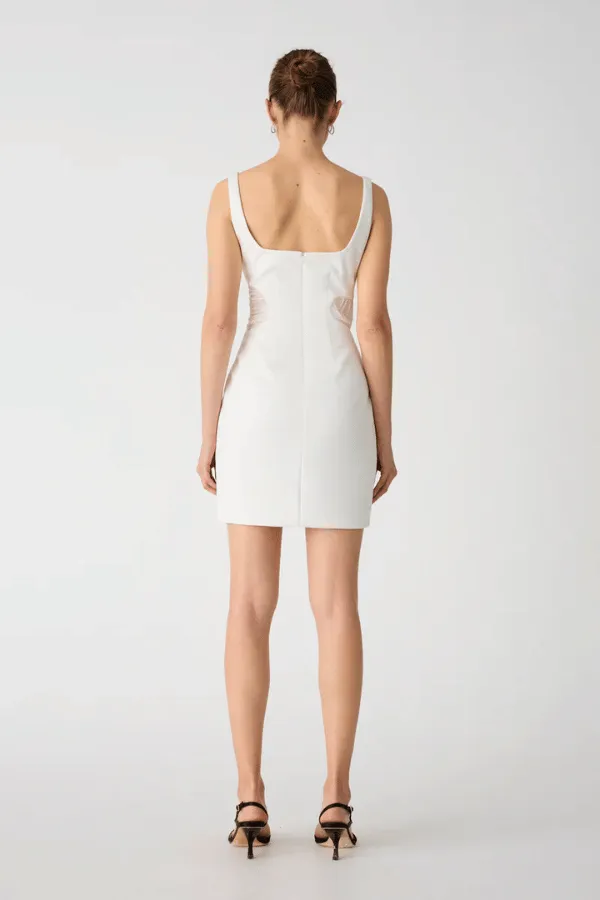 Lupita Mini Dress Ivory