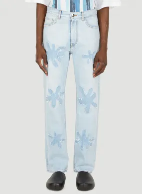 Marni Daisy Straight Leg Jeans