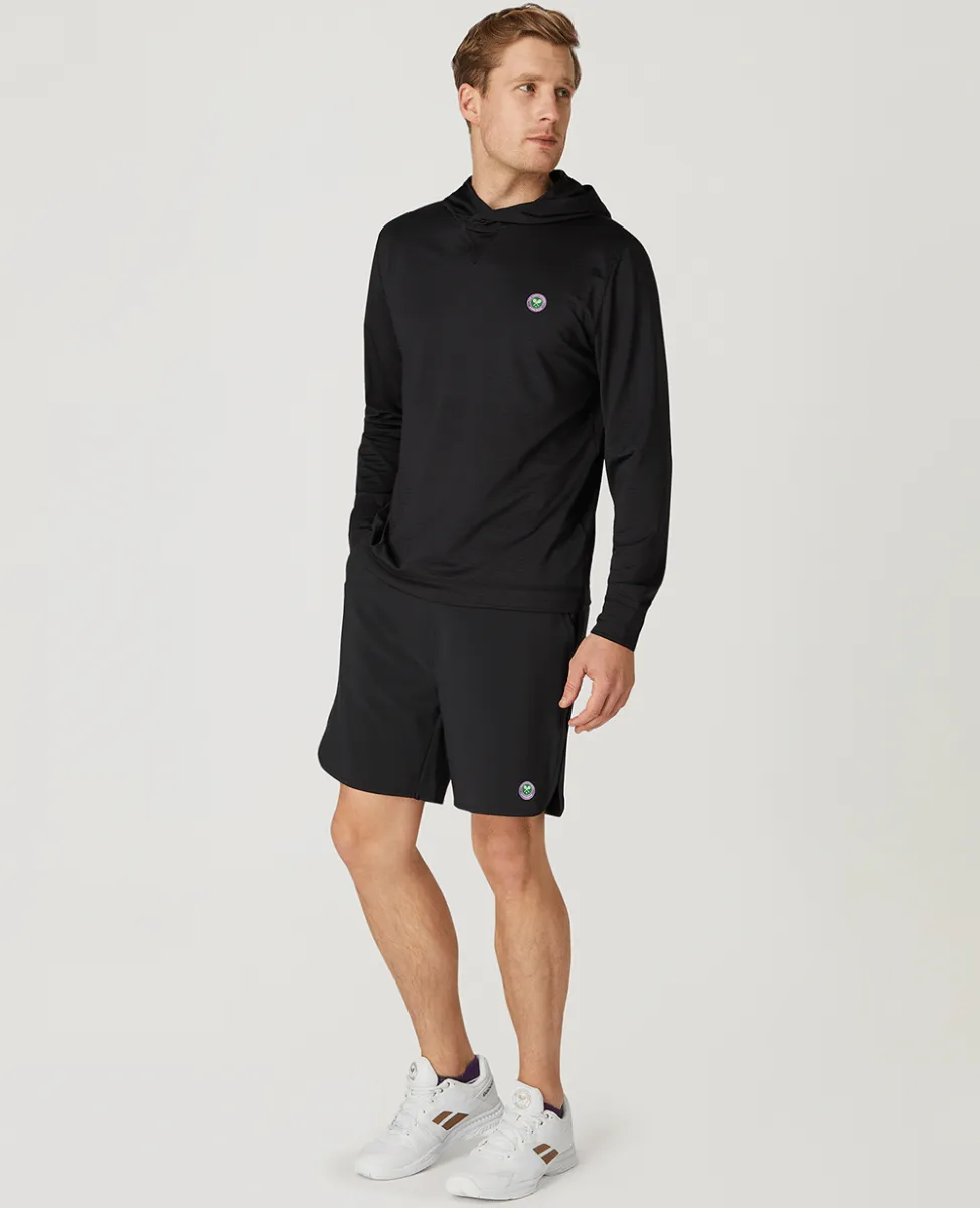 Mens Light Performance Hoody - Black