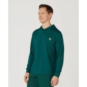 Mens Light Performance Hoody - Green