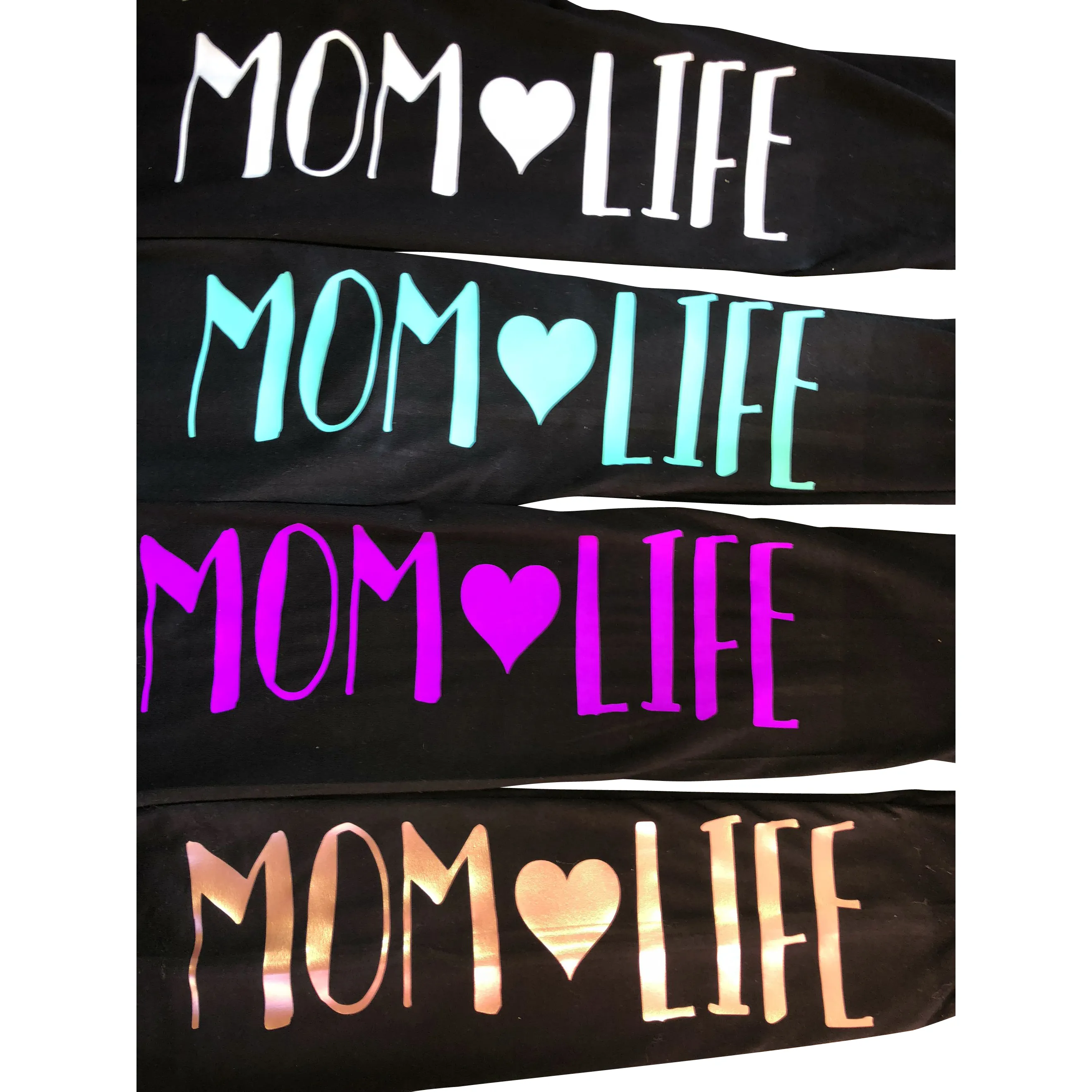 Mom Life Leggings (7 colors, not see through)