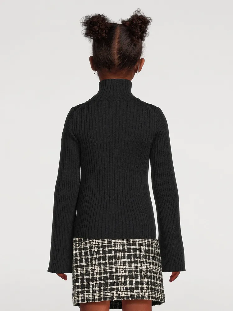 MONCLER Wool-Blend Turtleneck Sweater