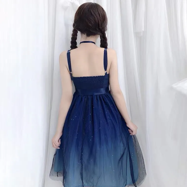 Moonbeam Galaxy Star Kawaii Princess Fairy Kei Dress