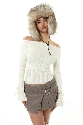 Nala Off-Shoulder Sweater