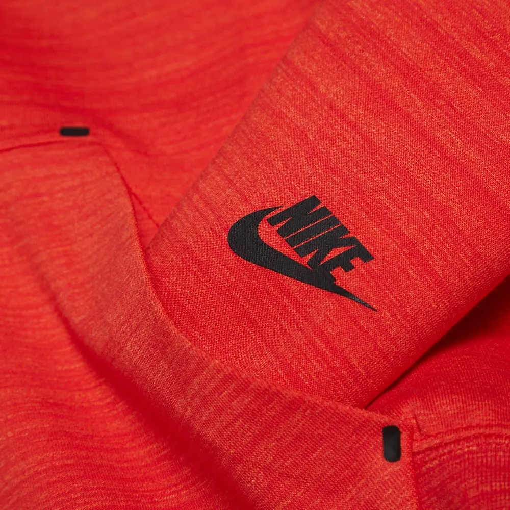 Nike Tech Super Full Zip HoodyRed Marl