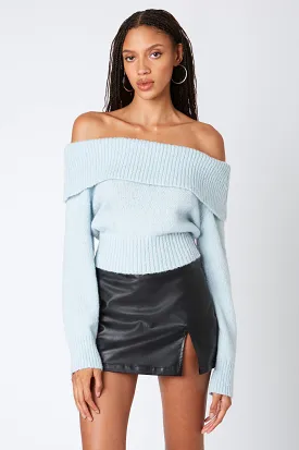 Off Shoulder Sweater