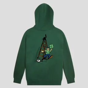 Pass Port - Dumb Luck Ladder Hoodie (Forest Green) *SALE