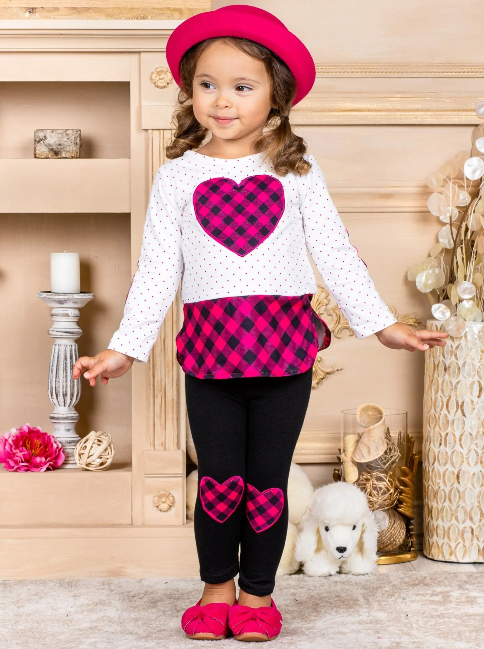 Patch Up Her Heart Legging Set