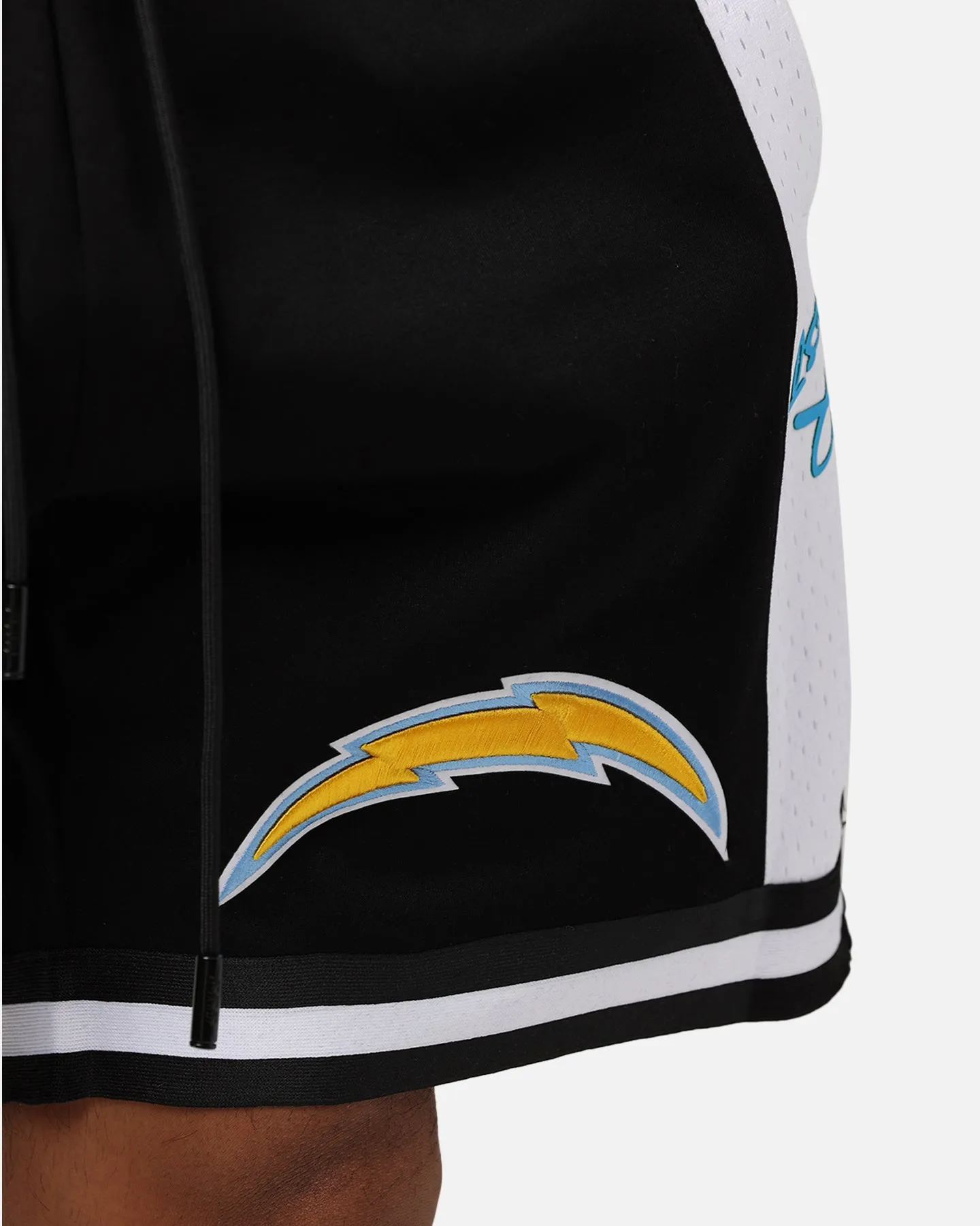 Pro Standard Los Angeles Chargers Fast Lane 2.0 Shorts Black